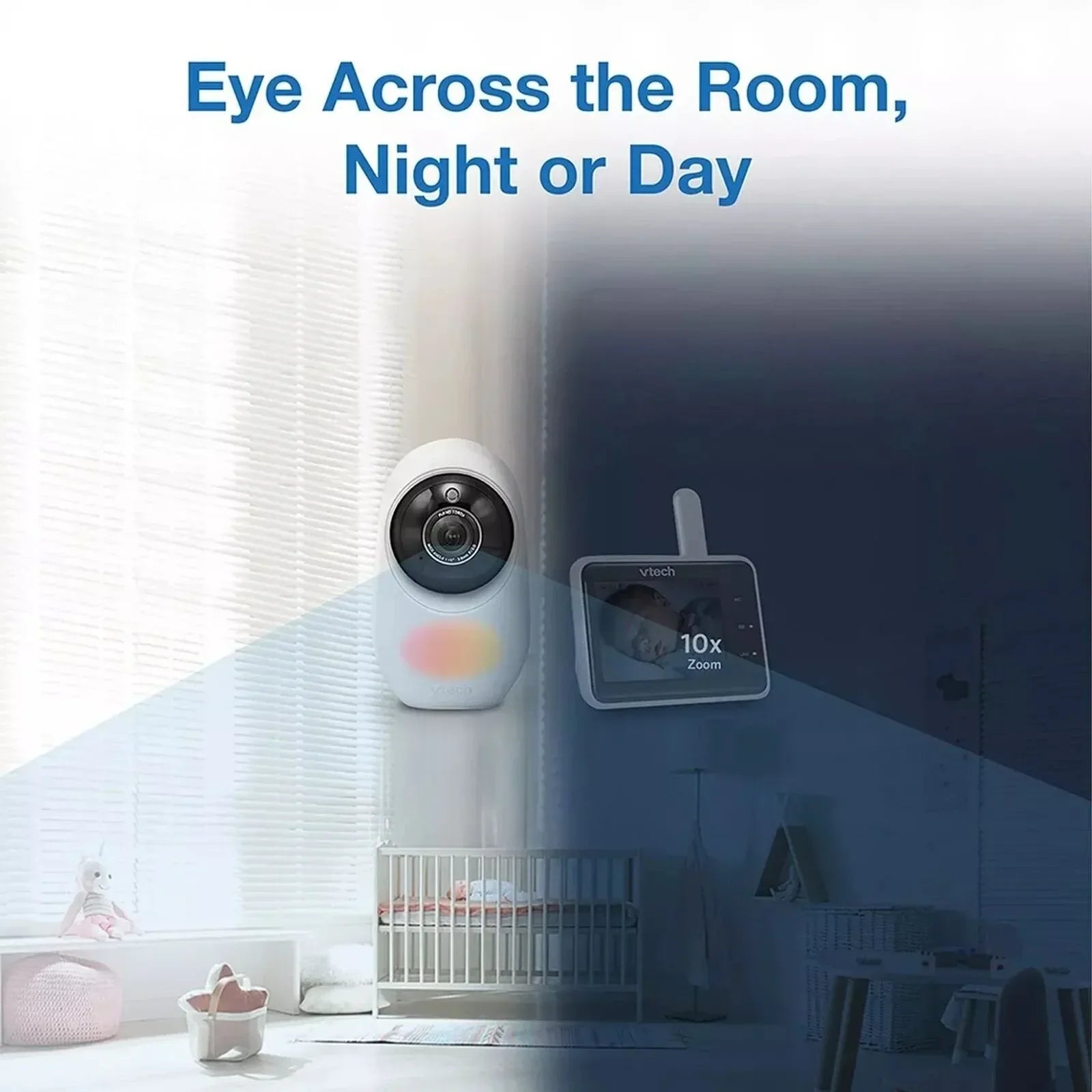 VTech RM2751 2.8" Smart Wi-Fi Baby Monitor - Bobobiy