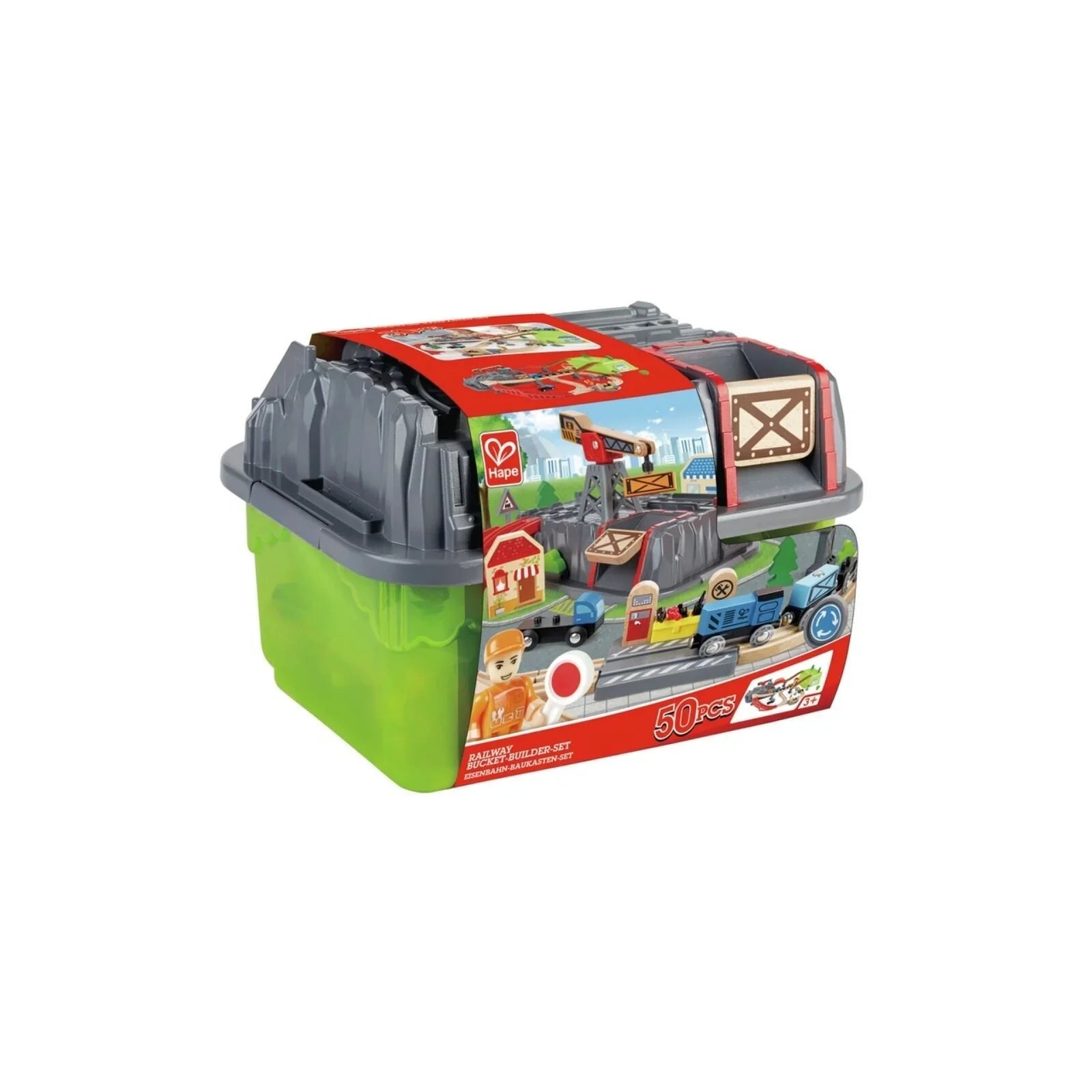 Hape Railway Bucket Builder Set