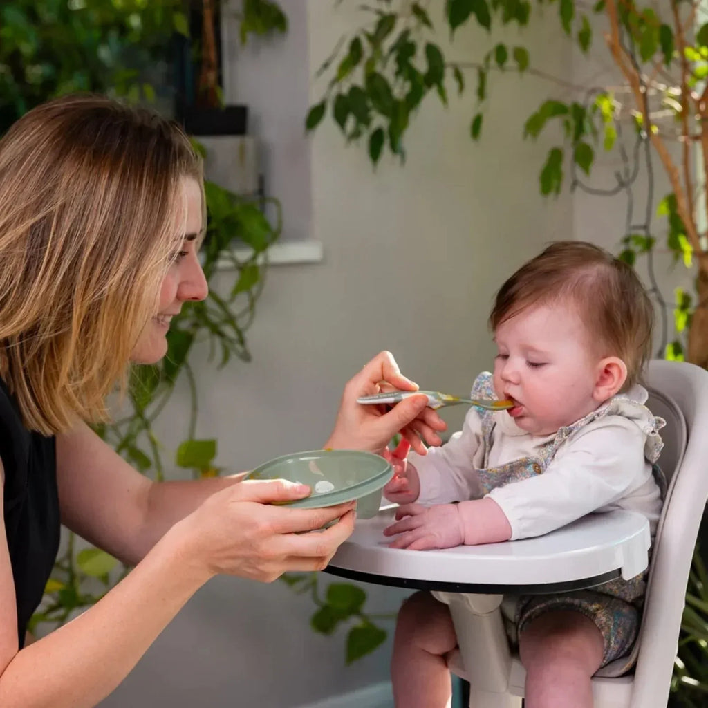 Vital Baby Nourish Scoop Feeding Set 2 pcs - Natural Moss - Bobobiy