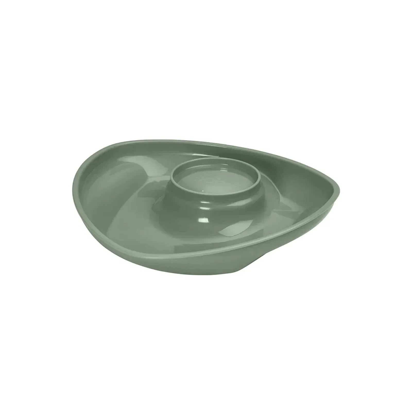 Vital Baby Nourish Power Suction Plate - Natural Moss - Bobobiy