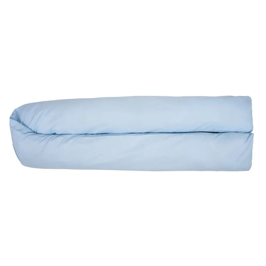 9-foot-maternity-pillow-and-case-light-blue-687046 - Bobobiy