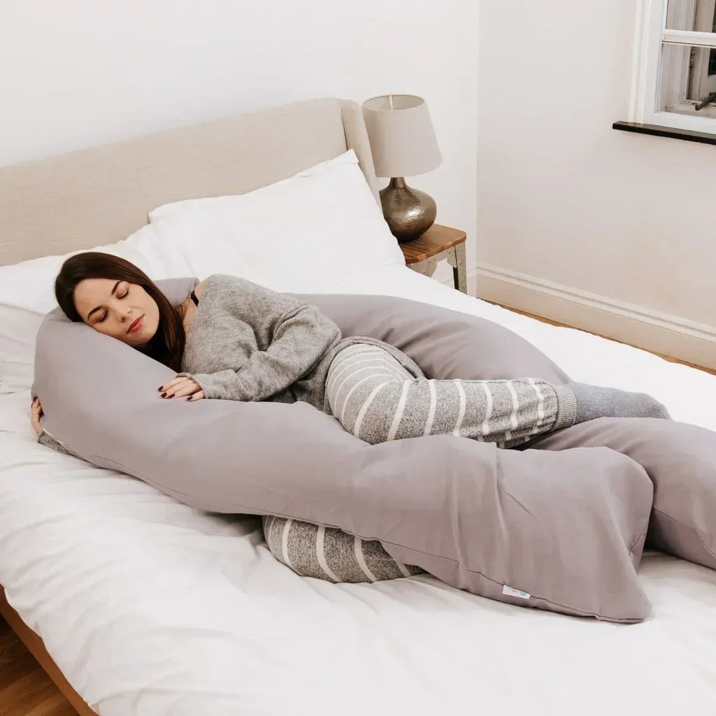 9-ft-maternity-pillow-and-case-grey-363619 - Bobobiy