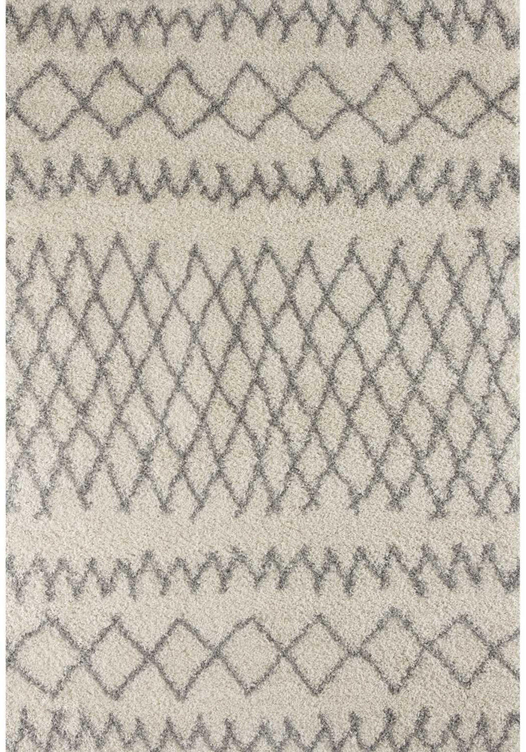 900MoroccanIvoryGreyShaggyRug - Bobobiy