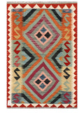 Maimana Afghanistan Kilim Rug - 125 x 83 cm - Handmade