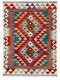 Maimana Afghanistan Kilim Rug - 115 x 83 cm - Handmade