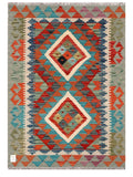 Maimana Afghanistan Kilim Rug - 118 x 83 cm - Handmade