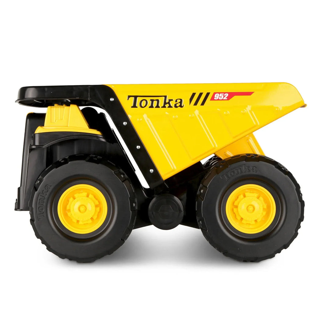 Tonka Steel Classics Toughest Mighty Dump Truck - Bobobiy