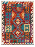 Maimana Afghanistan Kilim Rug - 111 x 82 cm - Handmade