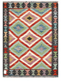 Maimana Afghanistan Kilim Rug - 119 x 86 cm - Handmade