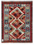Maimana Afghanistan Kilim Rug - 118 x 86 cm - Handmade