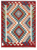 Maimana Afghanistan Kilim Rug - 113 x 84 cm - Handmade
