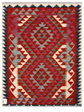Maimana Afghanistan Kilim Rug - 115 x 88 cm - Handmade