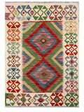 Maimana Afghanistan Kilim Rug - 120 x 84 cm - Handmade