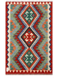 Maimana Afghanistan Kilim Rug - 125 x 80 cm - Handmade