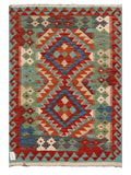 Maimana Afghanistan Kilim Rug - 121 x 83 cm - Handmade