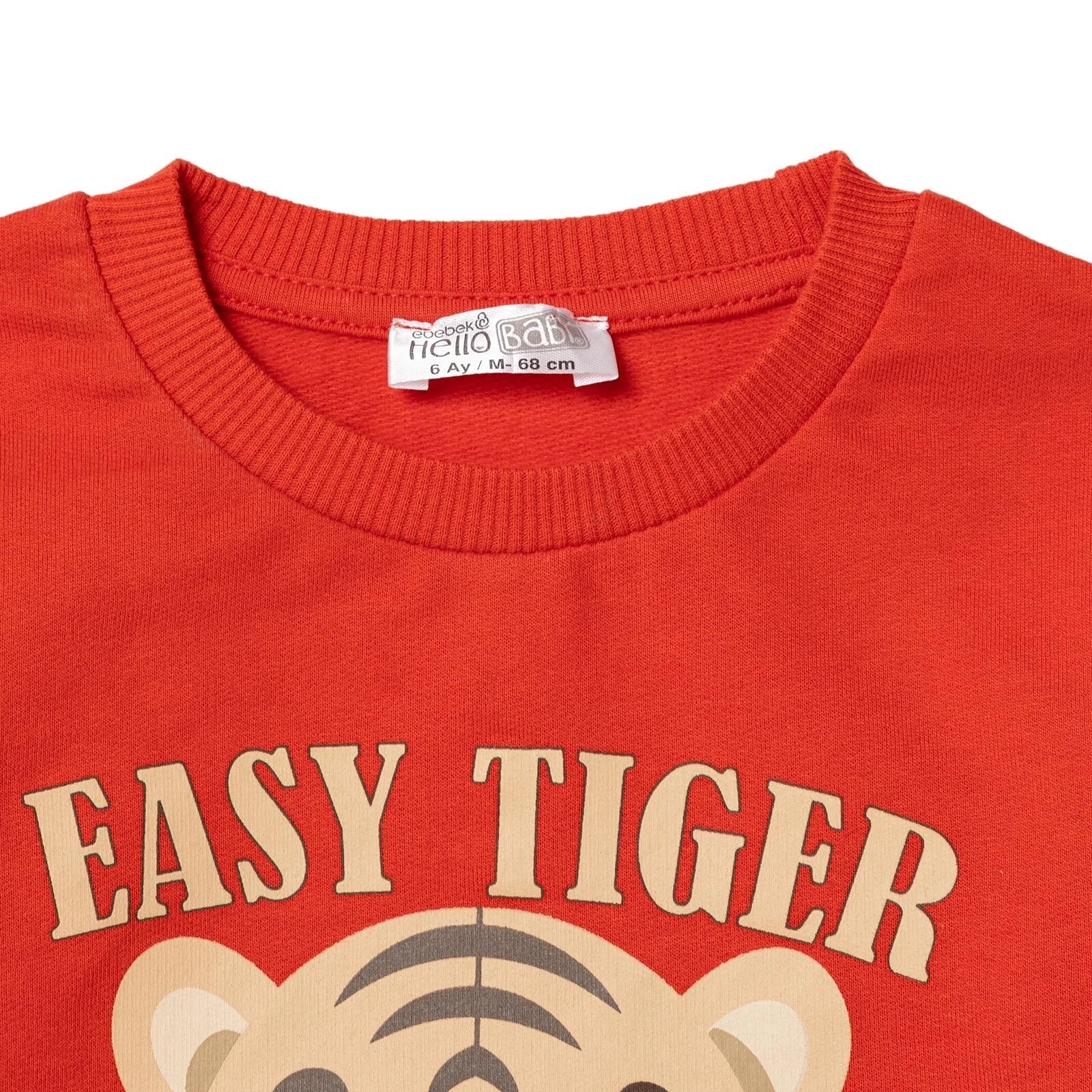 HelloBaby Basic Baby Boy Sweatshirt - Red