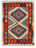 Maimana Afghanistan Kilim Rug - 117 x 85 cm - Handmade