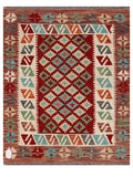 Maimana Afghanistan Kilim Rug - 108 x 86 cm - Handmade