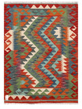 Maimana Afghanistan Kilim Rug - 117 x 84 cm - Handmade