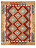 Maimana Afghanistan Kilim Rug - 115 x 89 cm - Handmade