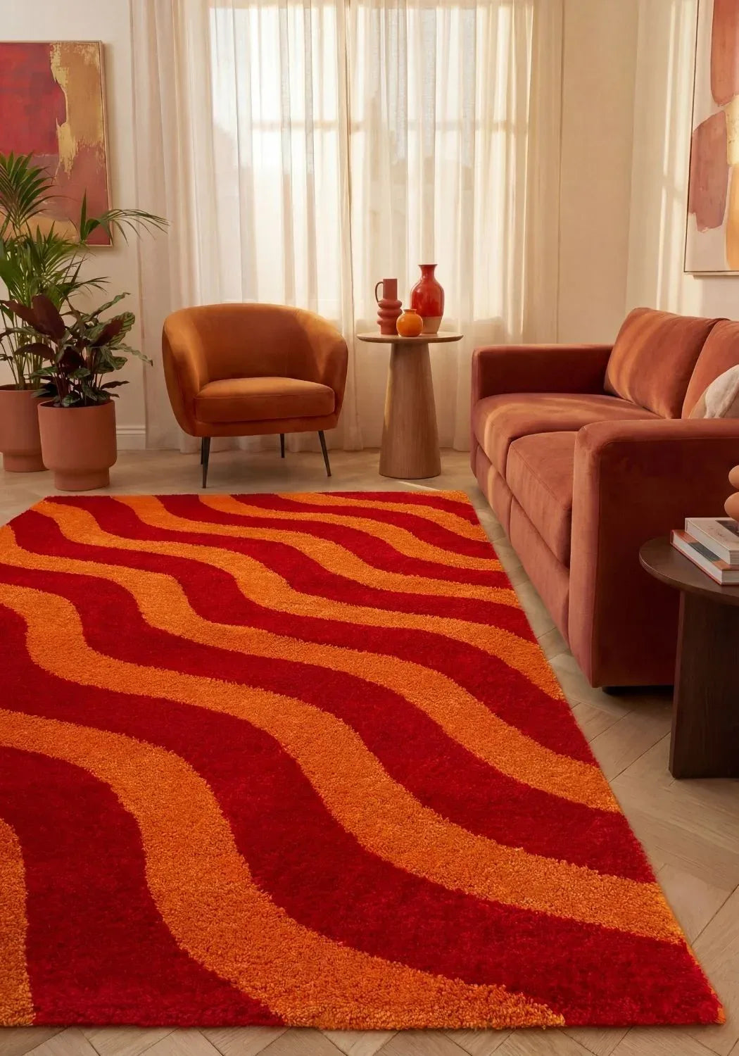 9150_red_orange_rug - Bobobiy