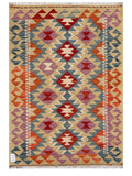 Maimana Afghanistan Kilim Rug - 118 x 81 cm - Handmade