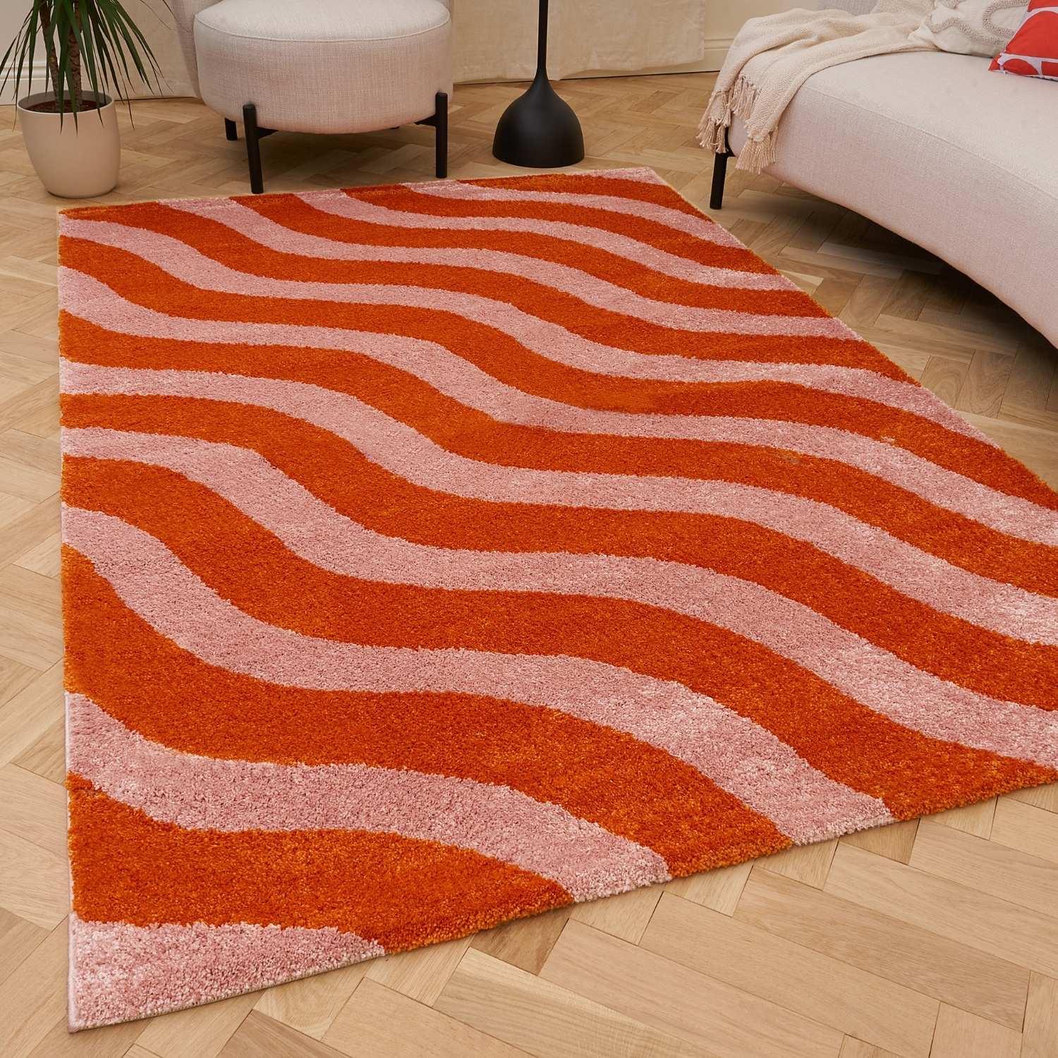 9160_Wave_Orange_Pink_direct_image - Bobobiy
