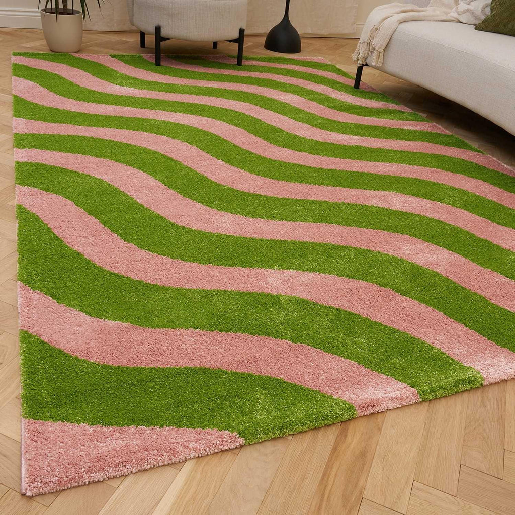 9170_Wave_green_pink_direct_image - Bobobiy