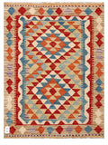 Maimana Afghanistan Kilim Rug - 112 x 83 cm - Handmade