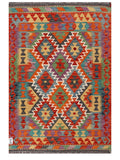 Maimana Afghanistan Kilim Rug - 152 x103 cm - Handmade