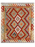Maimana Afghanistan Kilim Rug - 108 x 92 cm - Handmade