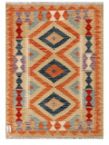 Maimana Afghanistan Kilim Rug - 122 x 87 cm - Handmade