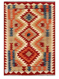 Maimana Afghanistan Kilim Rug - 116 x 80 cm - Handmade