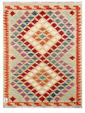 Maimana Afghanistan Kilim Rug - 112 x 83 cm - Handmade