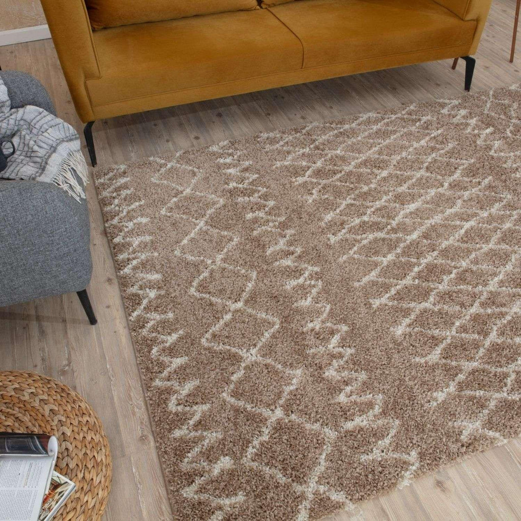 920MoroccanBeigeShaggyRug-12 - Bobobiy