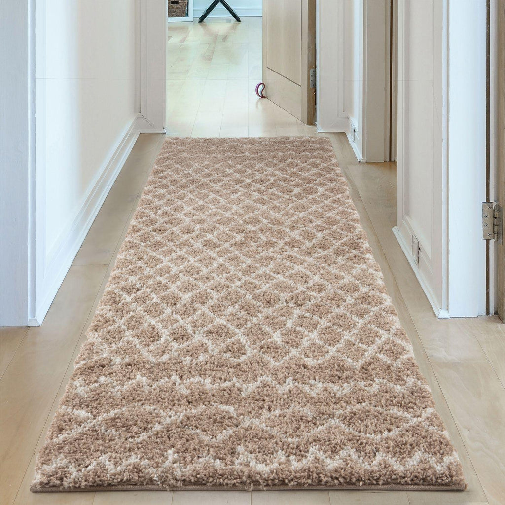 920MoroccanBeigeShaggyRug-16 - Bobobiy