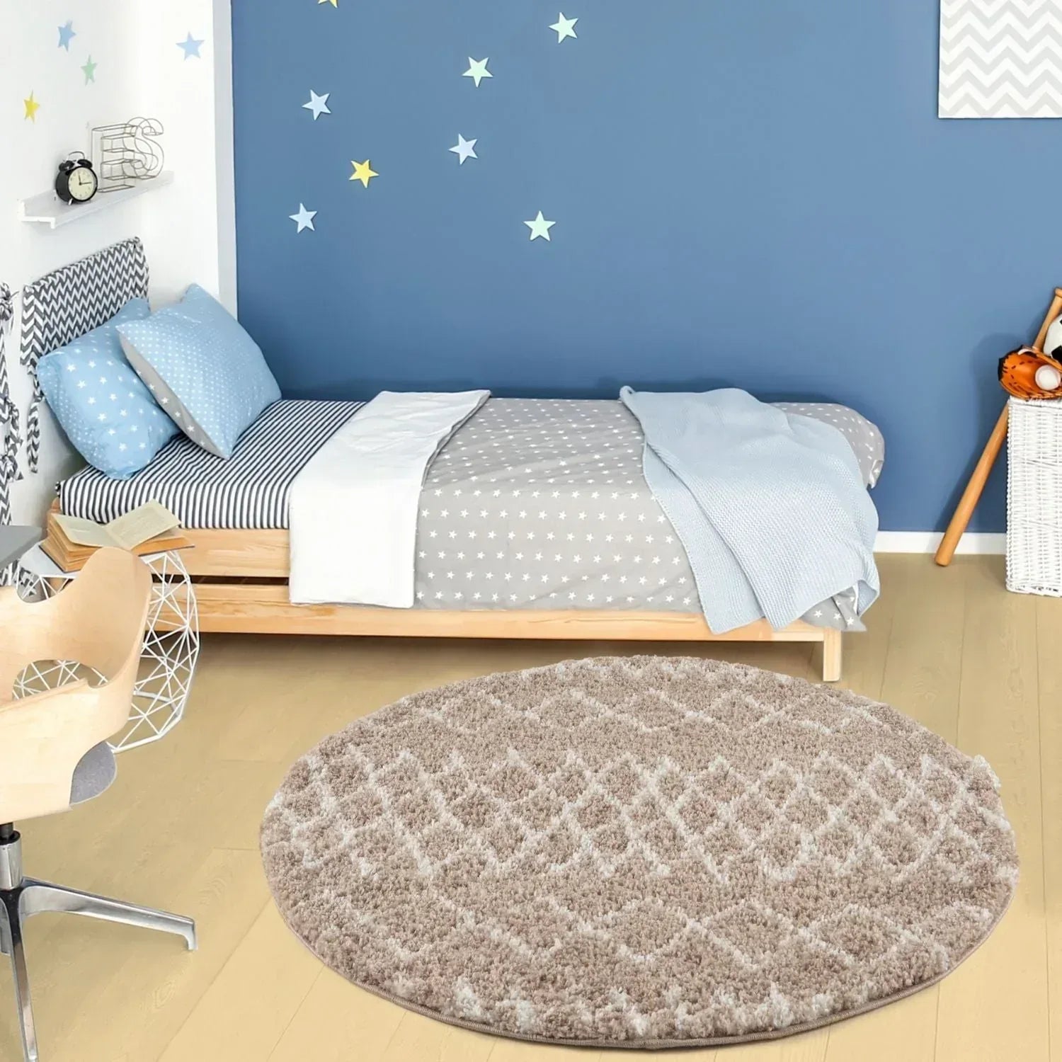 920MoroccanBeigeShaggyRug-24 - Bobobiy
