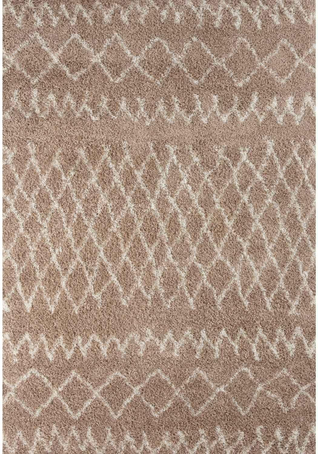 920MoroccanBeigeShaggyRug - Bobobiy