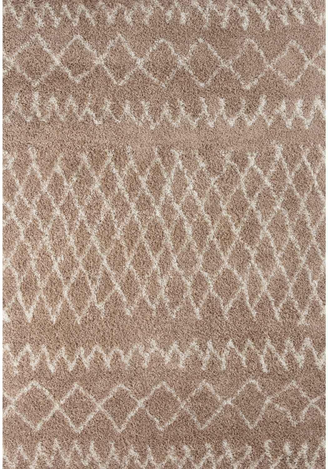 920MoroccanBeigeShaggyRug - Bobobiy
