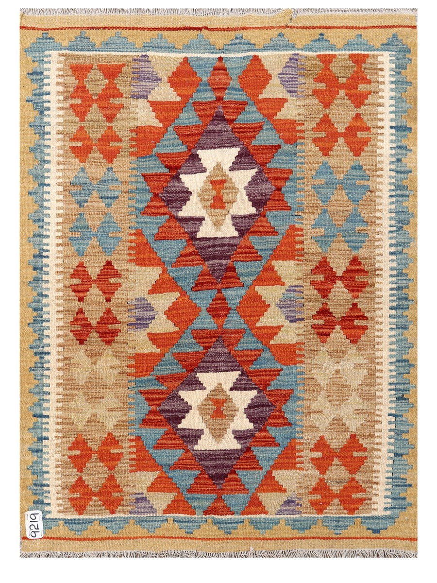 Maimana Afghanistan Kilim Rug - 116 x 84 cm - Handmade