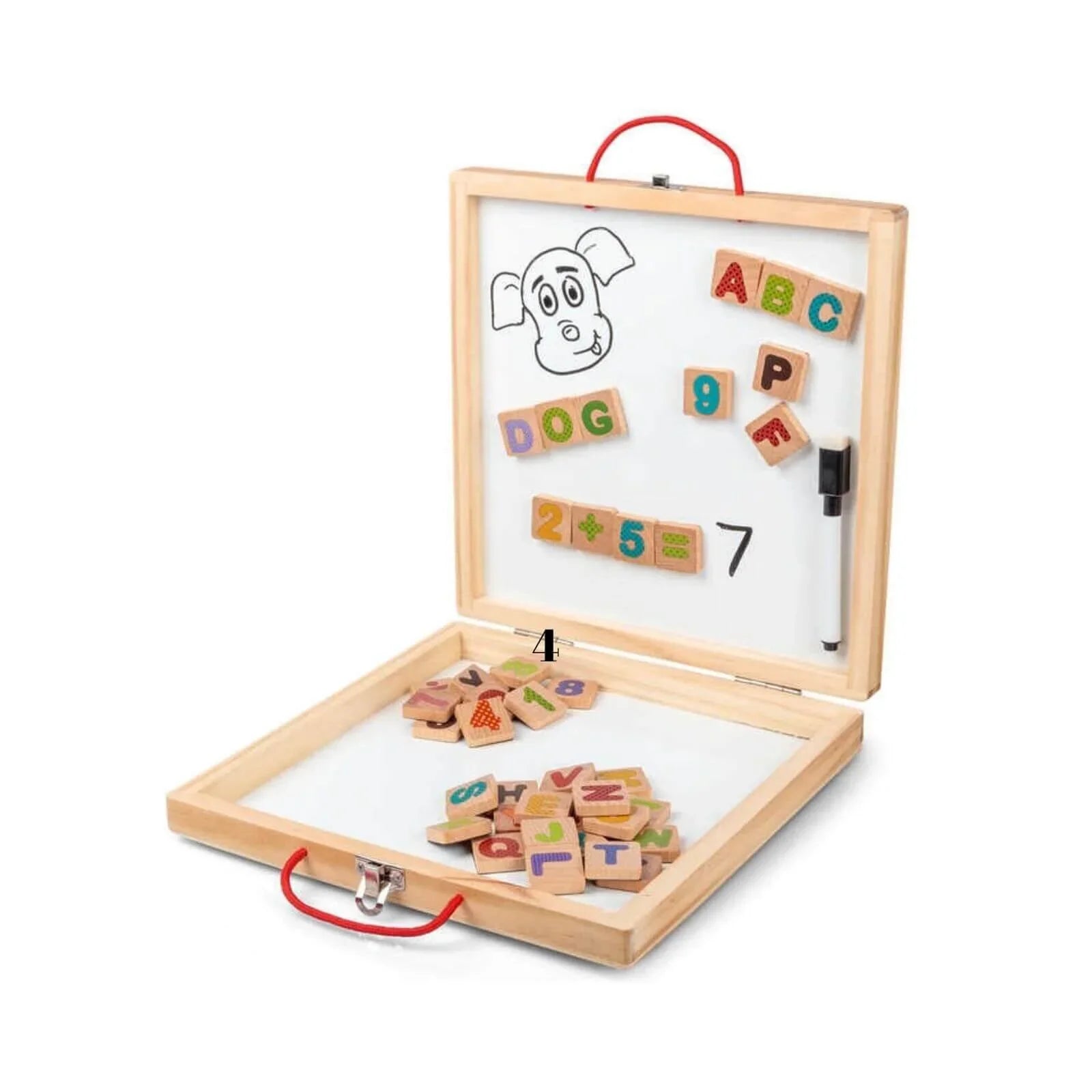 Tobar-Wooden 3-in-1 Activity Case