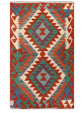 Maimana Afghanistan Kilim Rug - 126 x 76 cm - Handmade