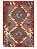 Maimana Afghanistan Kilim Rug - 120 x 79 cm - Handmade