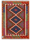 Maimana Afghanistan Kilim Rug - 119 x 84 cm - Handmade