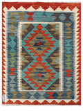 Maimana Afghanistan Kilim Rug - 108 x 82 cm - Handmade