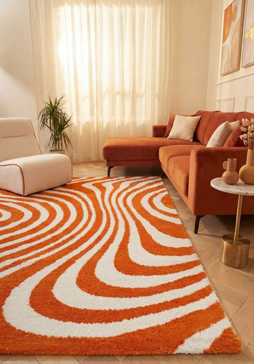 9240_striped_red_orange_living_room - Bobobiy