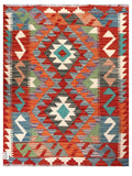 Maimana Afghanistan Kilim Rug - 116 x 90 cm - Handmade