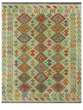 Maimana Afghanistan Kilim Rug - 197 x155 cm - Handmade