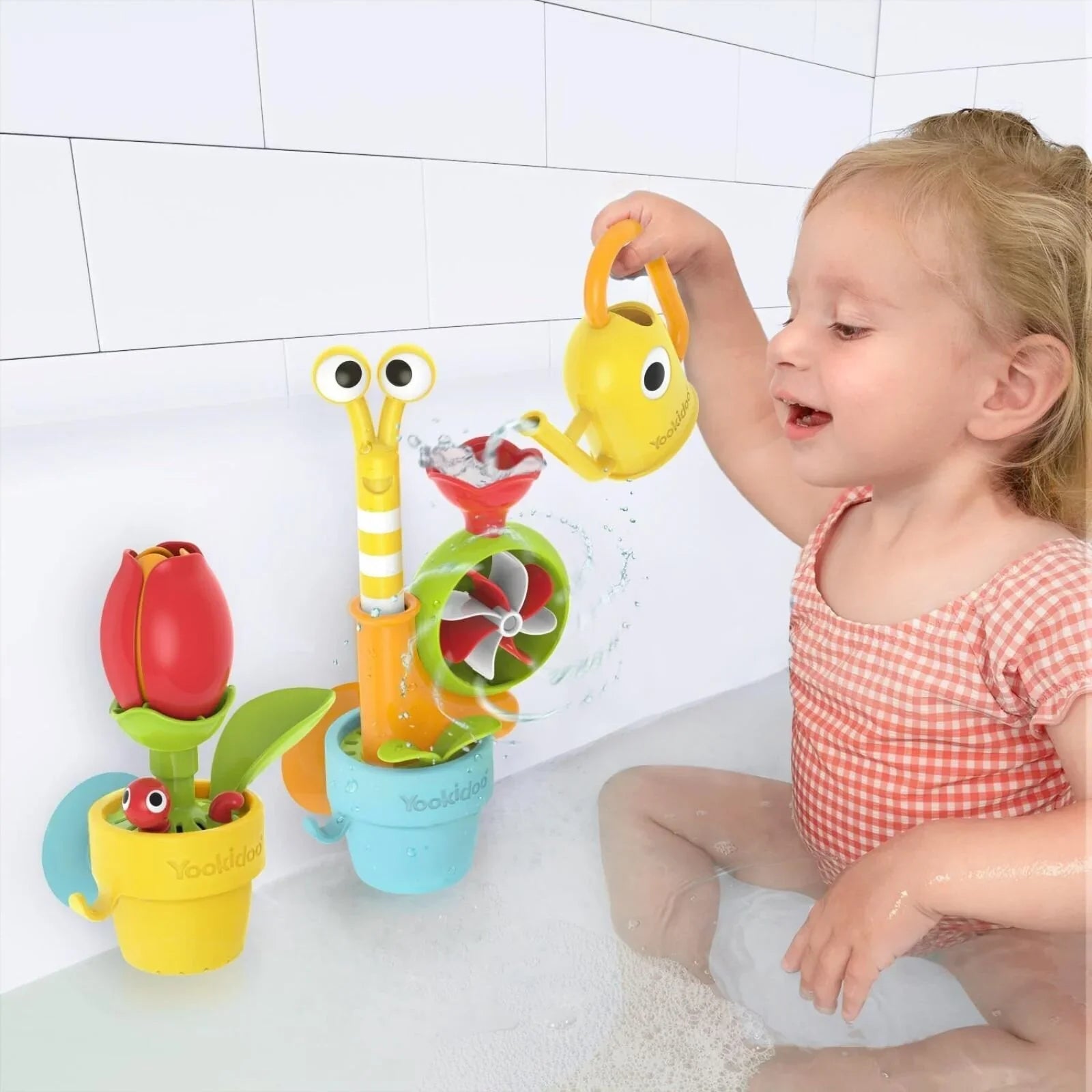 Yookidoo Pour 'N' Grow Pop-Up Garden Bath Toy