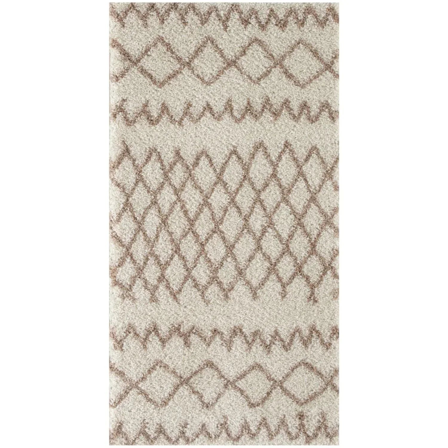 930MoroccanIvoryBeigeShaggyRug-2 - Bobobiy